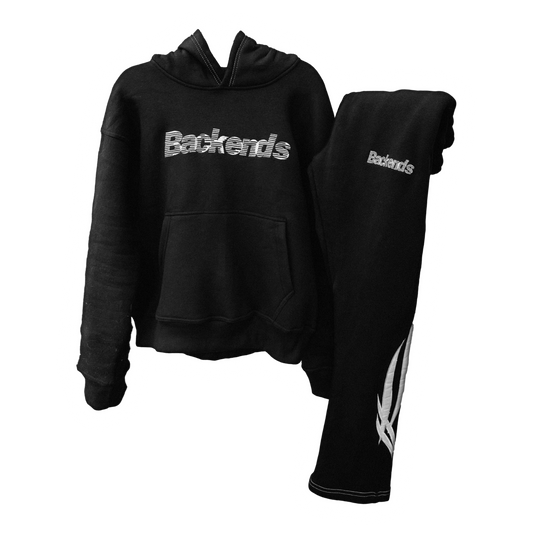 "BACKENDS SWEATSUIT BLACK"